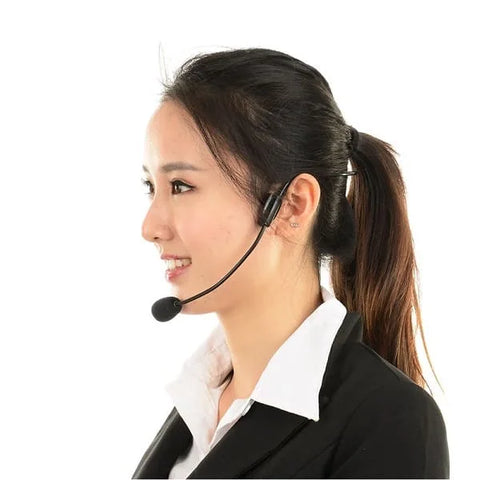 Professional Headset Microphone – Lightweight Voice Mic for Speech