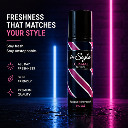 Instyle formal body sprey for men