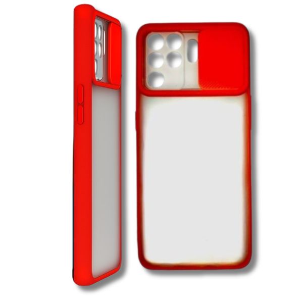 Oppo F19 Pro Back Cover with Sliding Camera Protection