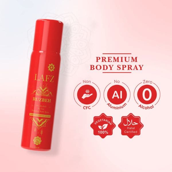 Lafz Ruzbeh Body Spray For Men