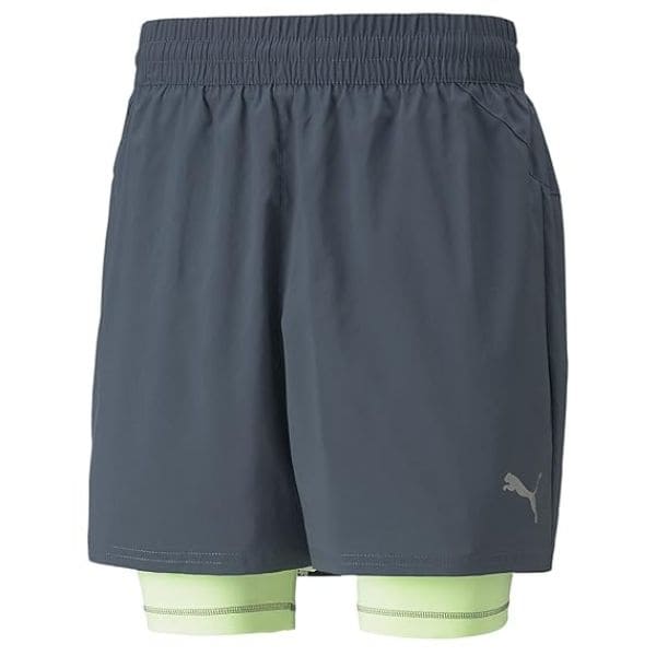 PUMA Men’s Running Shorts | Reflective Details | Regular Fit (black)