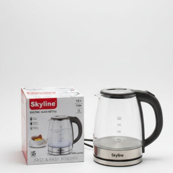 Skyline Glass Electric Kettle VTL-4116 ( 1.8 L )
