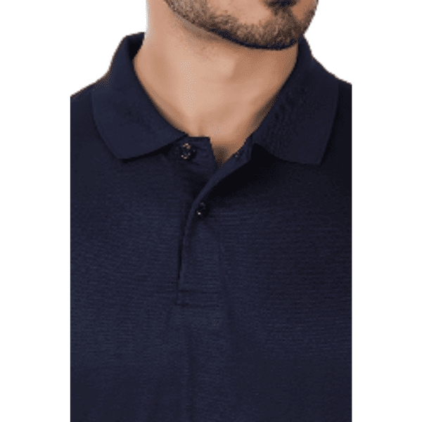 Men’s Classic Navy Blue Polo T-Shirt - Lotto