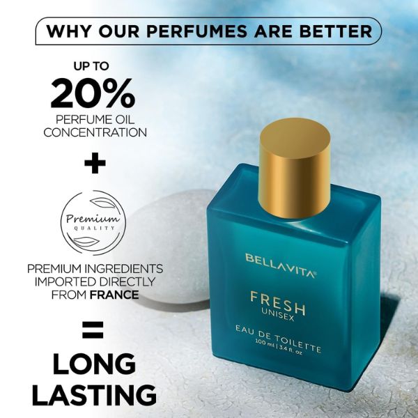 Bella Vita Fresh Organic Eau De Perfume for unisex