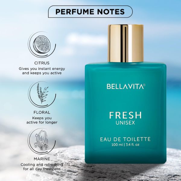 Bella Vita Fresh Organic Eau De Perfume for unisex