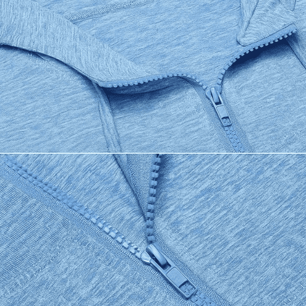 Women’s Lightweight-– Casual Sportswear with Pockets & Hood