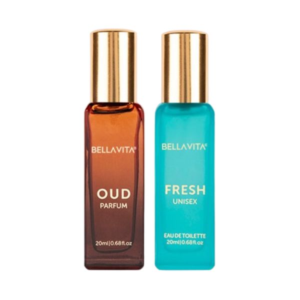 Bella Vita Luxury Organic OUD + FRESH PARFUM 20ML ( Pack Of 2 )