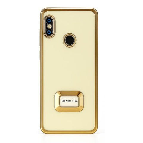 Redmi Note 5 Pro Back Cover – Luxury Gold Plated Shockproof Case