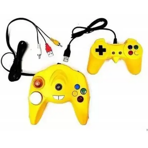 Video Games Play in Tv 2 Player with In-Build Handheld Gaming