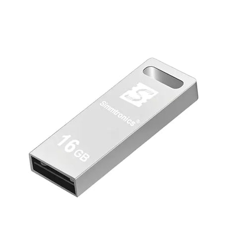 Simmtronics USB 2.0 Pen Drive with Metal Body 16GB, 32GB,64GB
