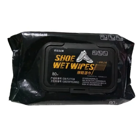 Quick Shoe Wipes Cleaner (1 Pack of 80 Pcs), Quickly Remove Dirt