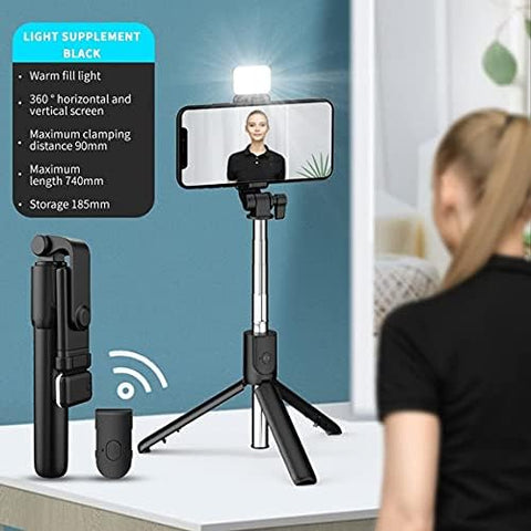 R15 Bluetooth Selfie Stick With Remote