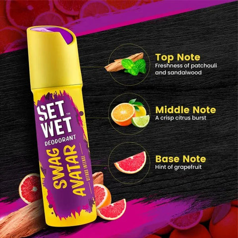 SET WET Deodorant, Best Deodorant for men & Women