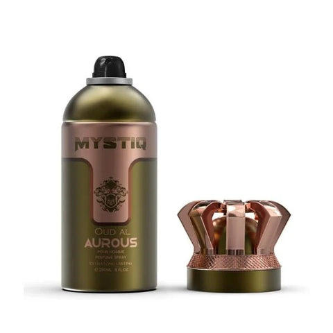 Mystiq Oud Al Aurous Body Perfume Spray for Men