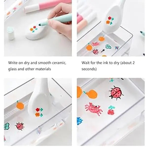 8 Color Water Floating Pen For Kids.