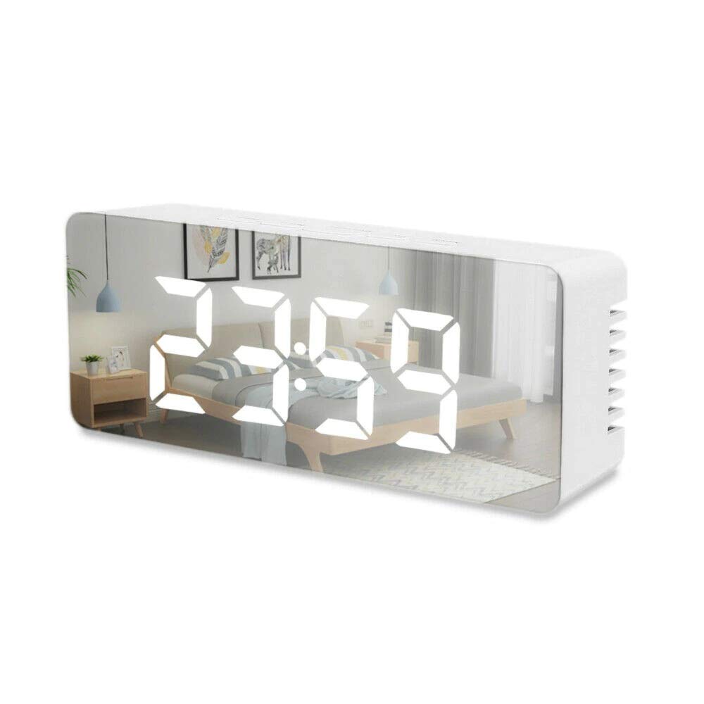 -37% Digital LED Mirror Clock ( Free :-Pain Relief Bag ) - My Store