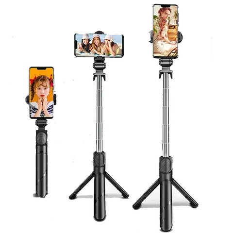 Selfie Stick XT-02 With Tripod Stand & Remote
