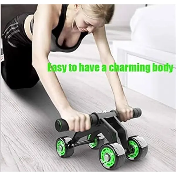 Abdominal Wheel,Professional Abs Workout Fitness Home Gym Equipment for Men & Women