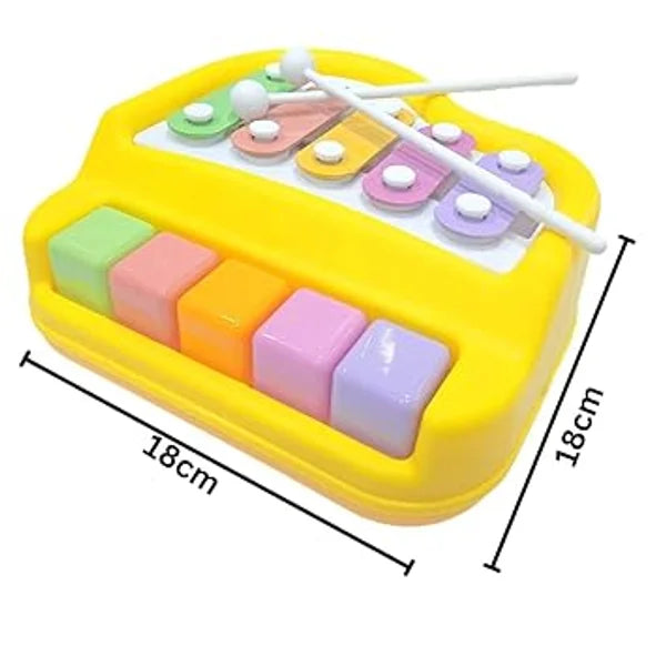 2 in 1 Baby Musical Xylophone piano,Multi Designs Musical & Learning, Game Toys For Kids