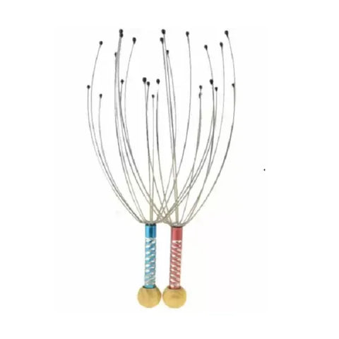 Manual Head Massager For Pain Relief, Hair Growth  Head Massager ( Pack Of 2)