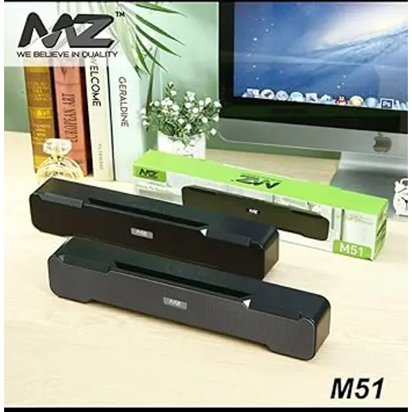 BUY1 GET1 :- MZ M51 Wireless Bluetooth Soundbar Speaker Free M51 Soundbar