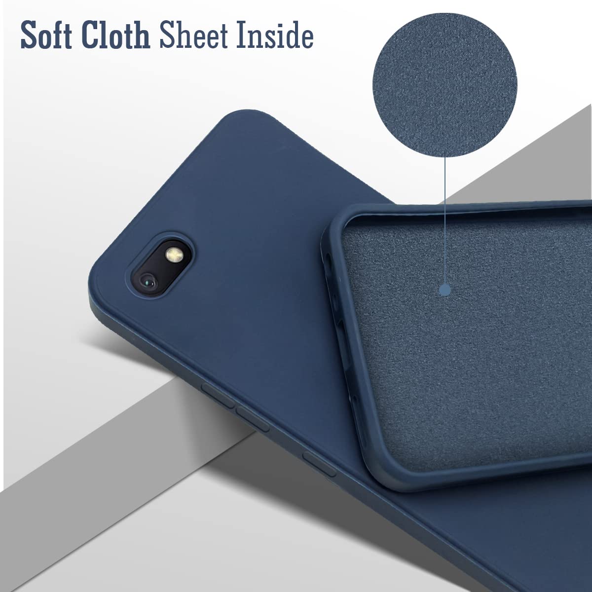 Redmi 6A Silicone Back Cover – Premium Protection with Elegant Design