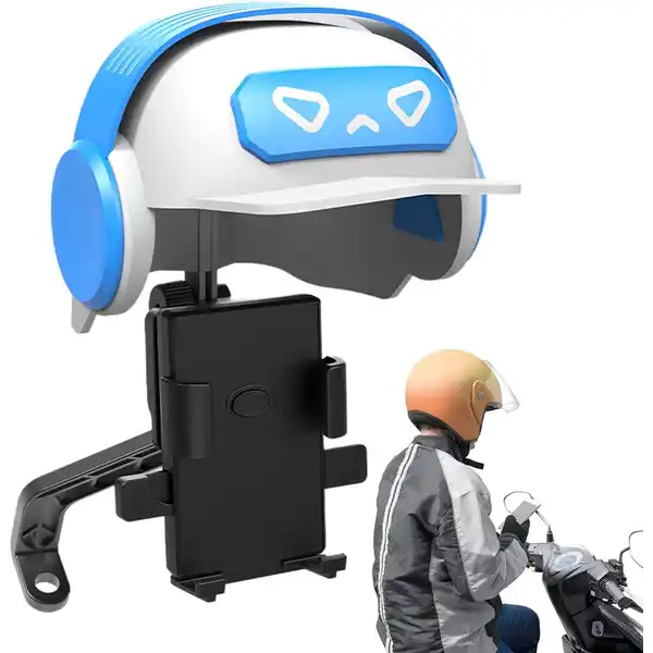 Bike Phone Mount Holder with Sun Visor for Bicycle