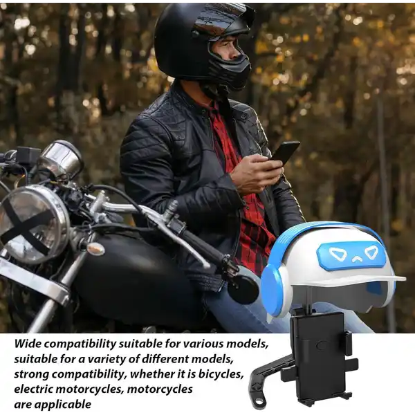 Bike Phone Mount Holder with Sun Visor for Bicycle