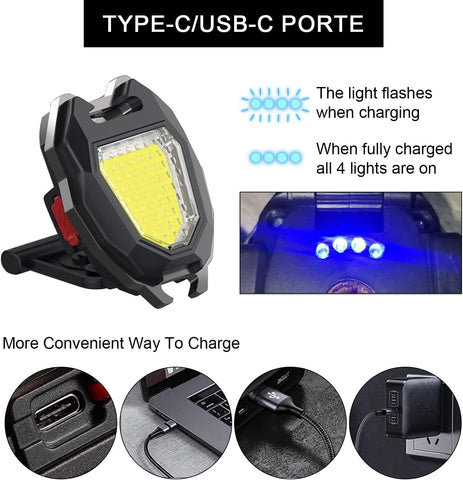 Mini Rechargeable Keychain Flashlight – Pocket Compact Torch