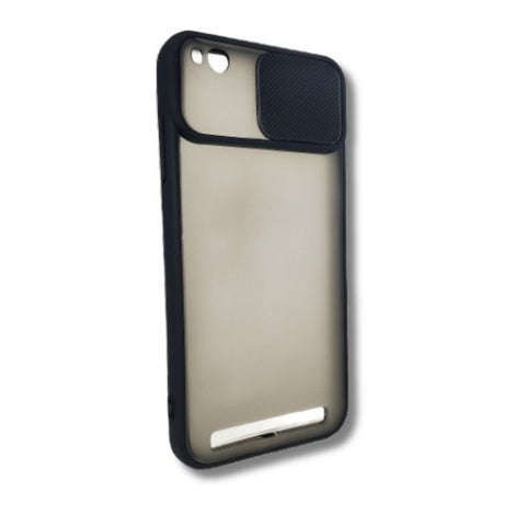 Redmi 5A Transparent Back Cover with Sliding Camera Protection