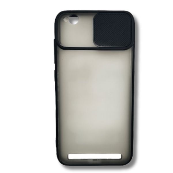 Redmi 5A Transparent Back Cover with Sliding Camera Protection