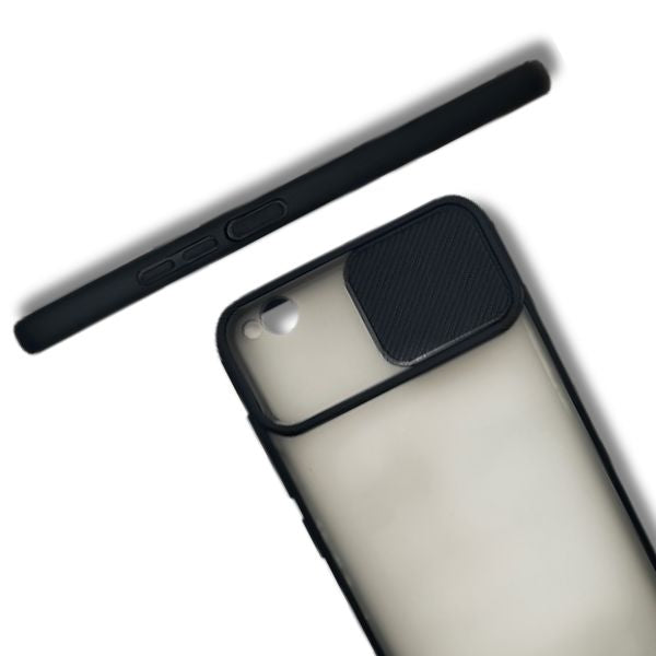 Redmi 5A Transparent Back Cover with Sliding Camera Protection