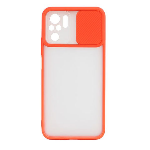 Redmi Note 10 Premium Shockproof Back Cover with Sliding Camera Protector