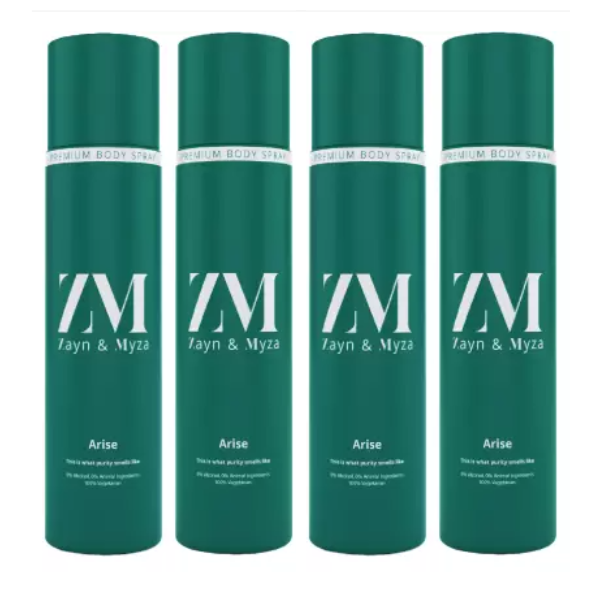 ZM Zayn & Myza Arise No Alcohol Body Spray - For Men & Women