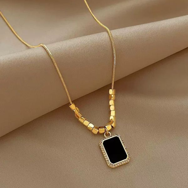 Golden Edge Anti Tarnish Necklace