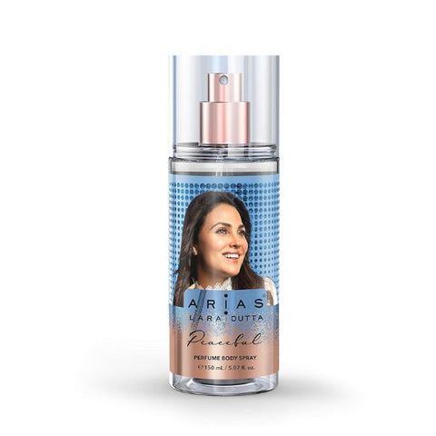 Arias Perfume Body Spray Peacful, 150 ml