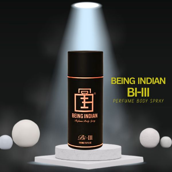 Being Indian Bi-III Deodorant Spray – Long-Lasting