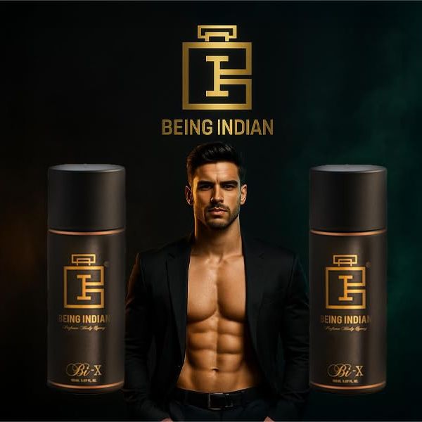 Being Indian Bi-X Deodorant Spray for Men – Intense Long-Lasting Fragrance