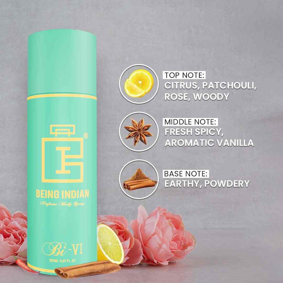 Being Indian Bi-VI Unisex Body Spray – 150ml