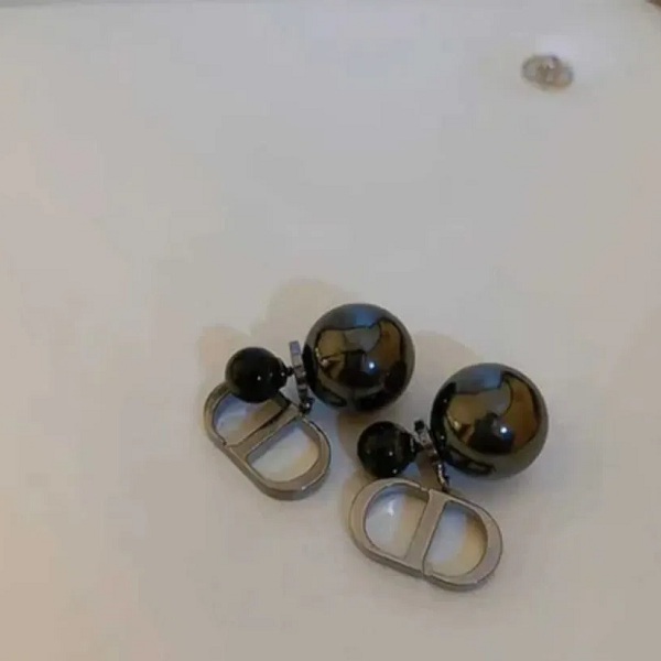 Korean Double Ball Earrings