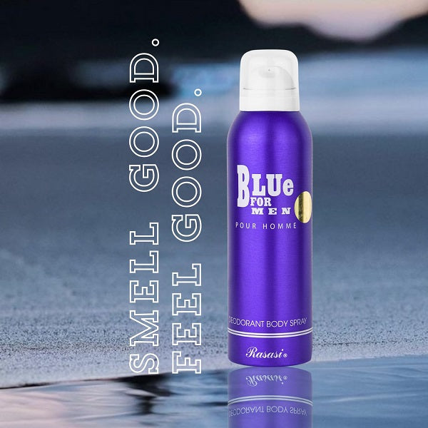 Blue For Men Deodorant long lasting Spray For Men