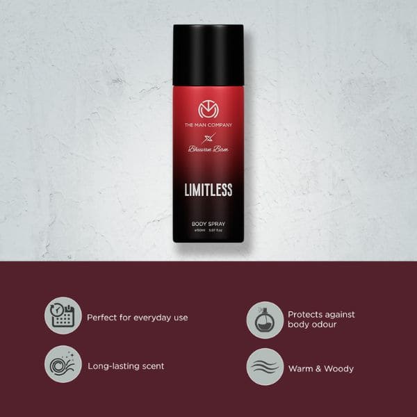 The Man Company Limitless Deodorant for Men 150 ML