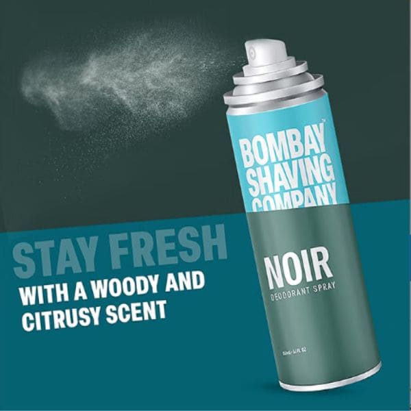 Bombay  Shaving Company NOIR Deo For Men  Deodorant Spray