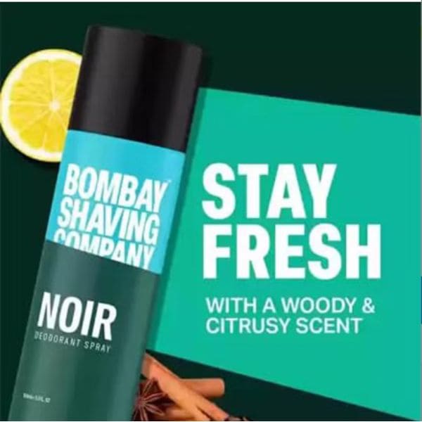 Bombay  Shaving Company NOIR Deo For Men  Deodorant Spray