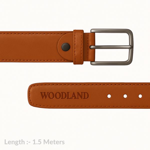 Men Formal Woodland Brown Belt
