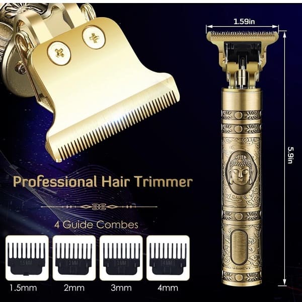 Buddha Smart Beard Trimmer - Power adapt technology for Face, Head and Body Men & Women