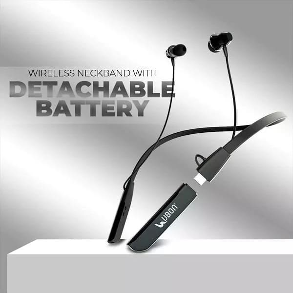UBON Bullet Series CL-35| Wireless Neckband Earphones| Extra Battery