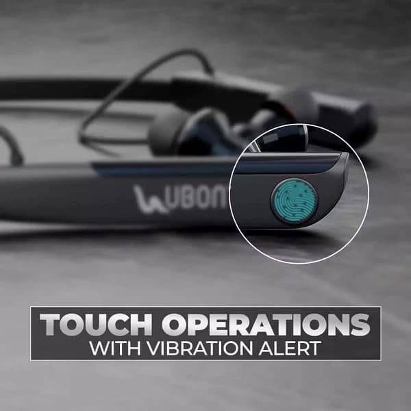 UBON Bullet Series CL-35| Wireless Neckband Earphones| Extra Battery
