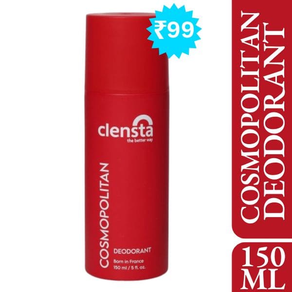 Clensta Body Spray Cosmopolitan Deodorant Long Lasting Perfume & All-Day Freshness For Men & Women