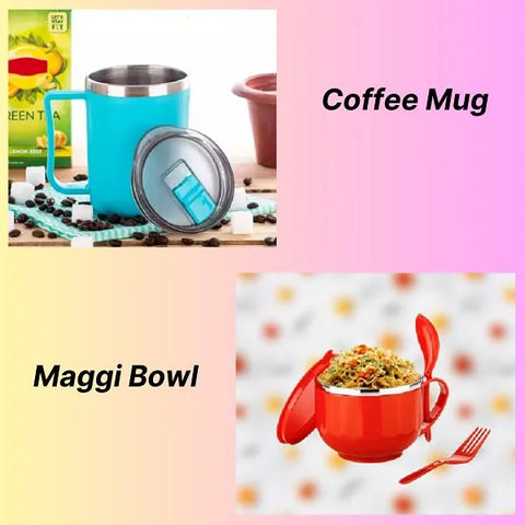 JONY Smiley Coffee Mug & Maggi Bowl